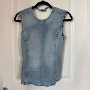 ZARA Denim Top